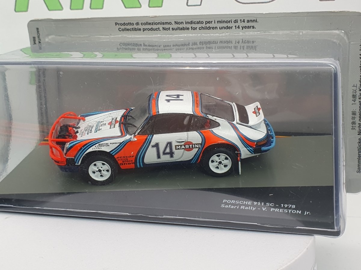 Porsche 911 SC Ixo 1/43 Bianco 1978 - RikiToys - Ixo