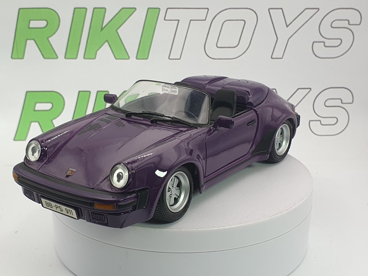 Porsche 911 Speedster Maisto 1/24 Viola 1989 - RikiToys - Maisto