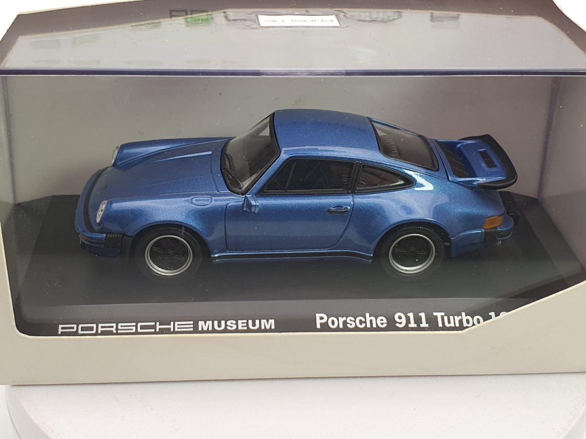 Porsche 911 Turbo 1/43 Blu Met. 1974 - RikiToys - RikiToys