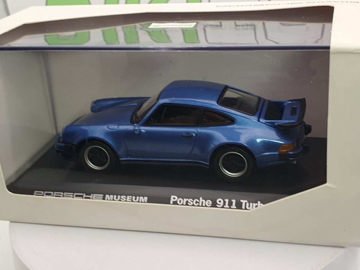 Porsche 911 Turbo 1/43 Blu Met. 1974 - RikiToys - RikiToys