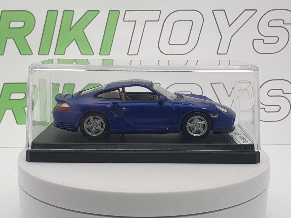 Porsche 911 Turbo Edicola 1/43 Blu 2000 - RikiToys - Edicola