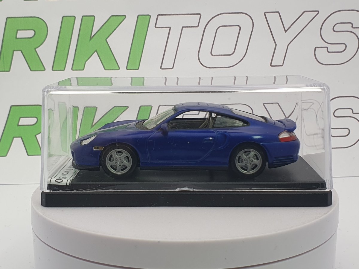 Porsche 911 Turbo Edicola 1/43 Blu 2000 - RikiToys - Edicola
