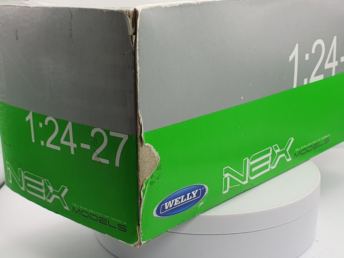 Porsche 911 Turbo Welly 1/24 Argento - RikiToys - Welly#