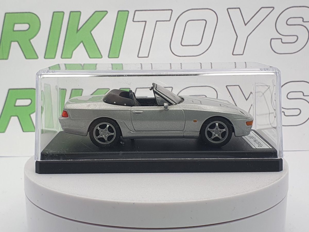 Porsche 968 Cabrio Edicola 1/43 Argento 1993 - RikiToys - Edicola
