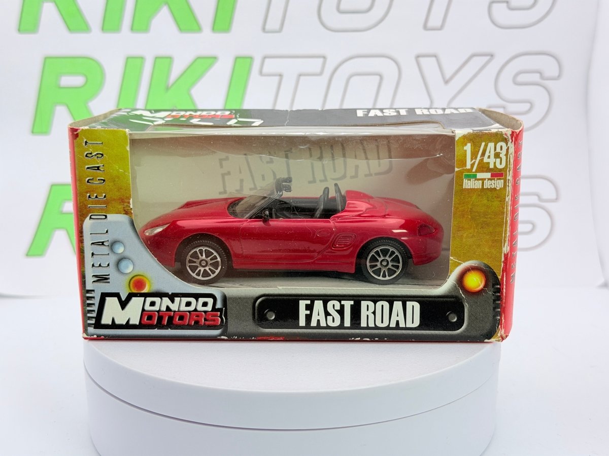 Porsche Boxster Mondo Motors 1/43 Rosso - RikiToys - Mondo Motors