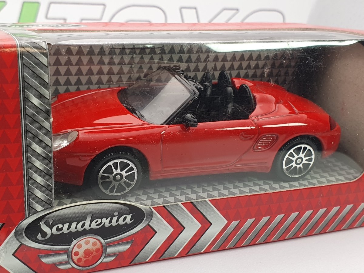 Porsche Boxster Scuderia Joy City 1/43 Rosso 1977 - RikiToys - Scuderia Joy City