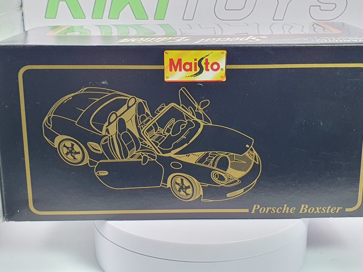 Porsche Cayman Maisto 1/24 Blu - RikiToys - Maisto#