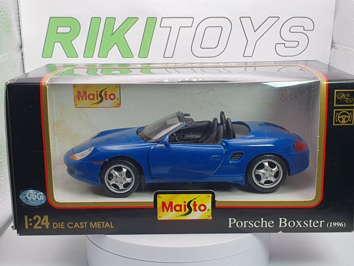 Porsche Cayman Maisto 1/24 Blu - RikiToys - Maisto#
