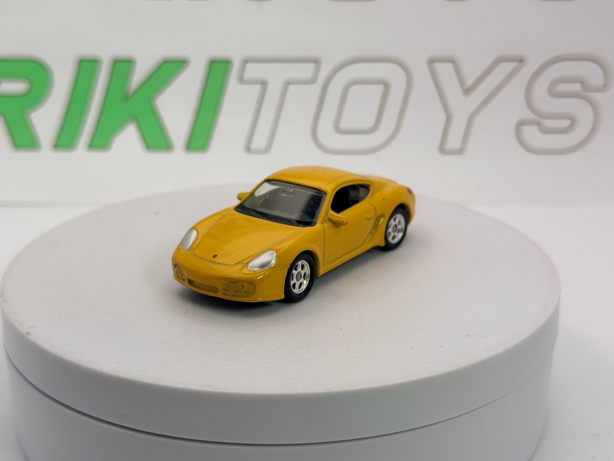 Porsche Cayman S Welly 1/55 Giallo - RikiToys - Welly