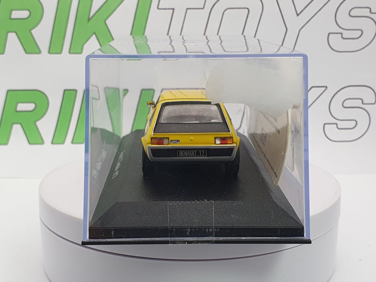 Renault 17 Gordini TS Atlas 1/43 Giallo 1972 - RikiToys - Atlas