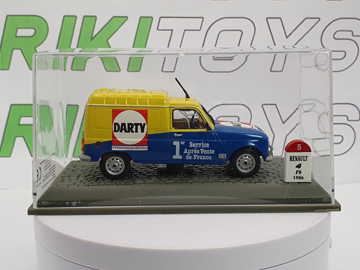 Renault 4 F6 Edicola 1/43 Blu 1986 - RikiToys - Edicola#
