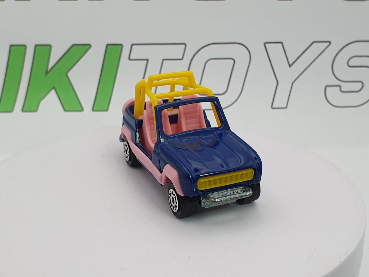 Renault 4 Frog Majorette 1/60 Blu 1987 - RikiToys - Majorette#