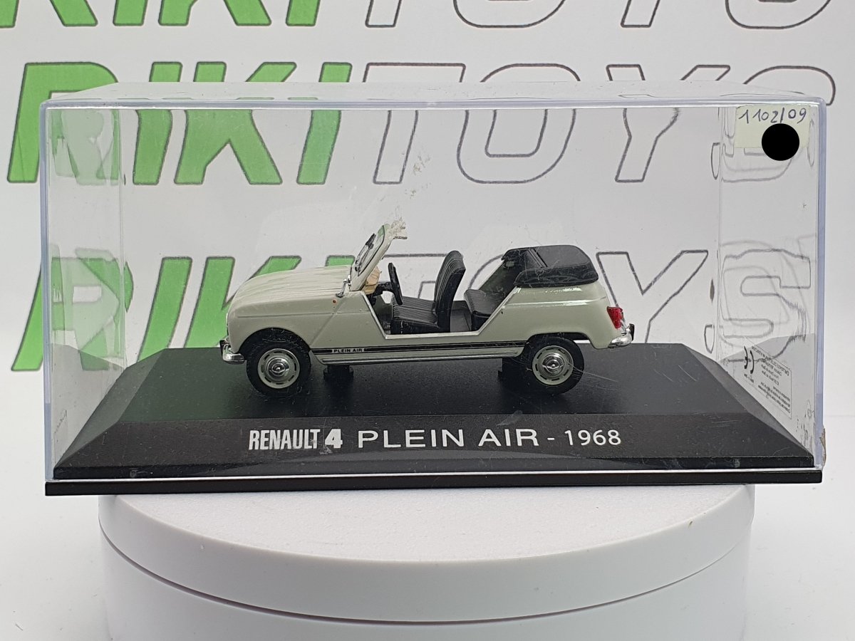 Renault 4 Plein Air Edicola 1/43 Beige 1968 - RikiToys - Edicola