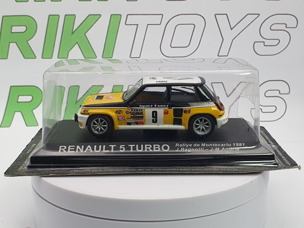Renault 5 Turbo Edicola 1/43 Giallo 1981 - RikiToys - Edicola