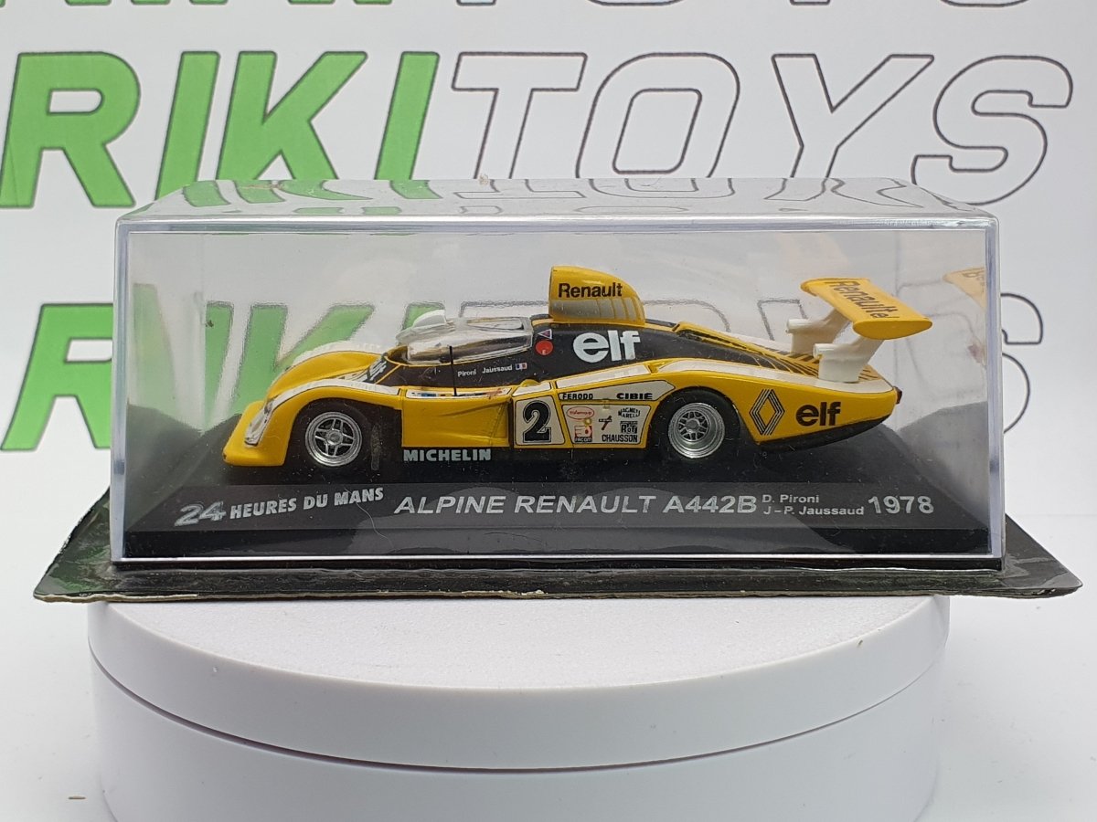 Renault Alpine A442 B Edicola 1/43 Giallo 1978 - RikiToys - Edicola