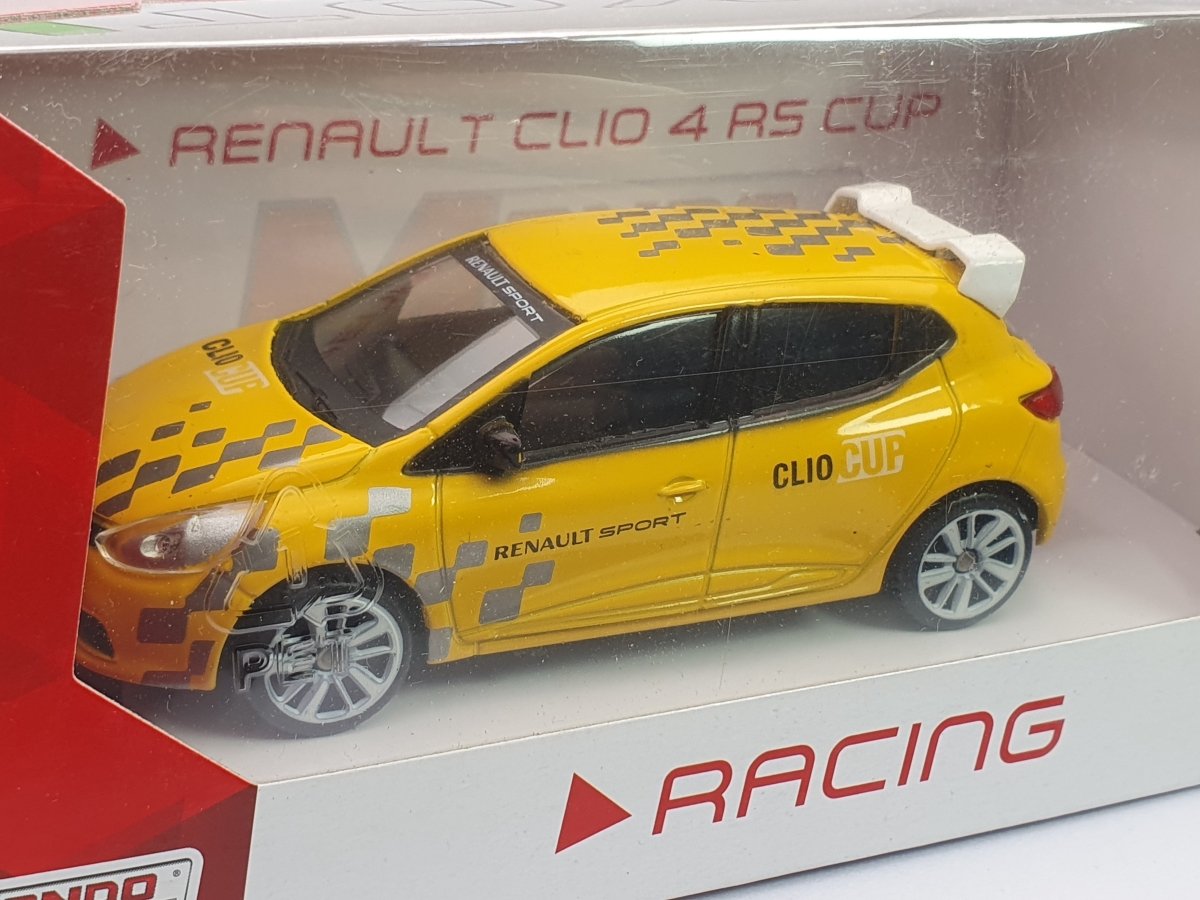 Renault Clio RS Cup MondoMotors 1/43 Giallo - RikiToys - MondoMotors