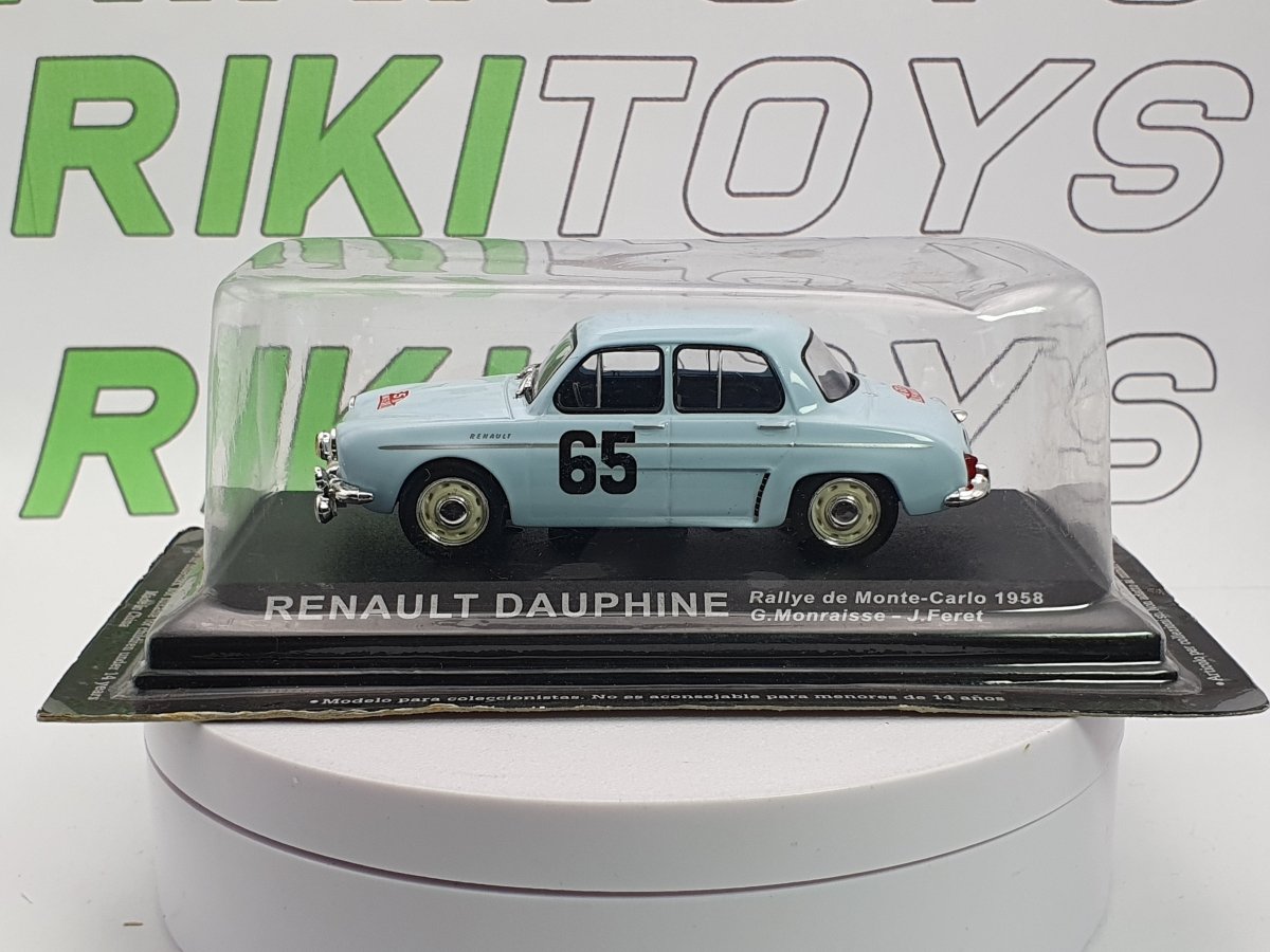 Renault Dauphine Edicola 1/43 Azzurro 1959 - RikiToys - Edicola
