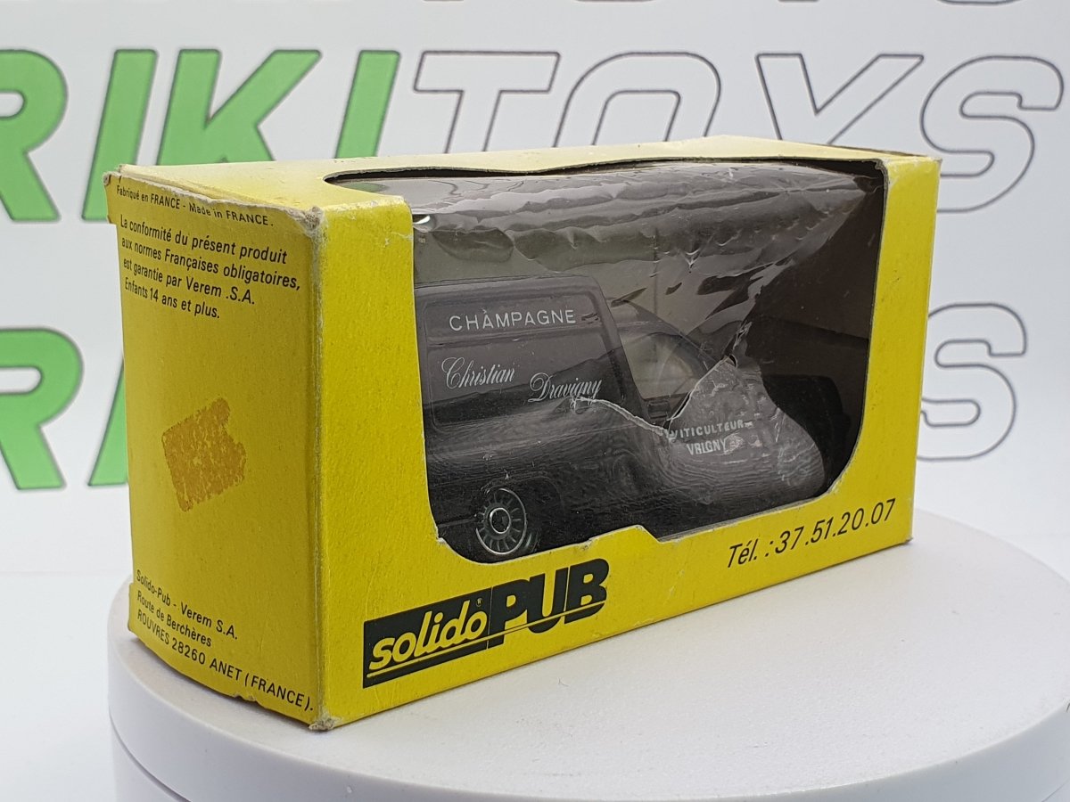 Renault Express Solido 1/43 Nero - RikiToys - Solido