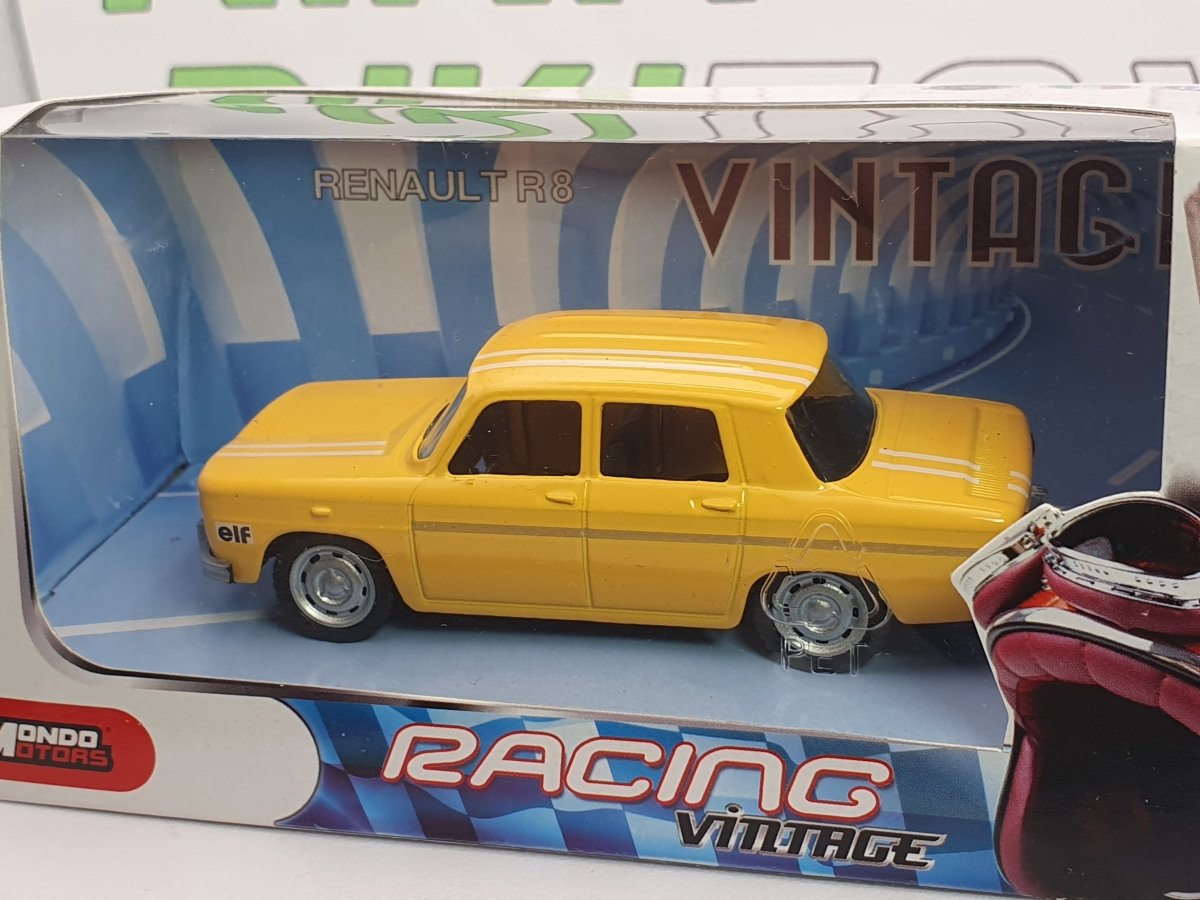 Renault R 8 5 MondoMotors 1/43 Giallo - RikiToys - MondoMotors