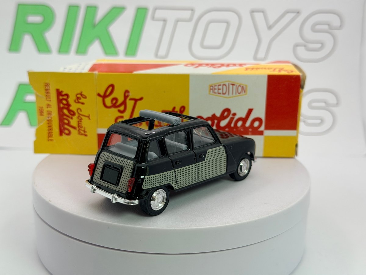 Renault R4 Parisienne Solido 1/43 Nero 1964 - RikiToys - Solido