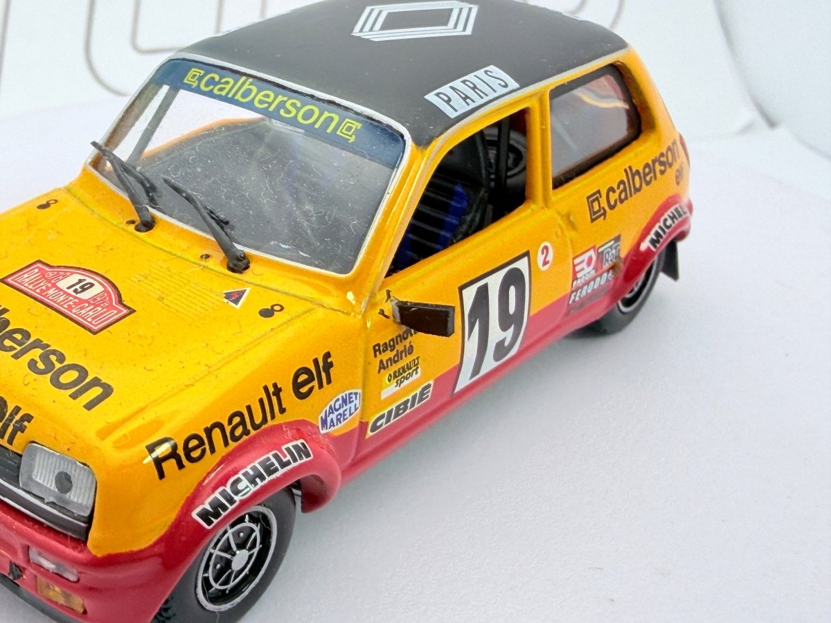 Renault R5 Alpine Edicola 1/43 Giallo - RikiToys - Edicola