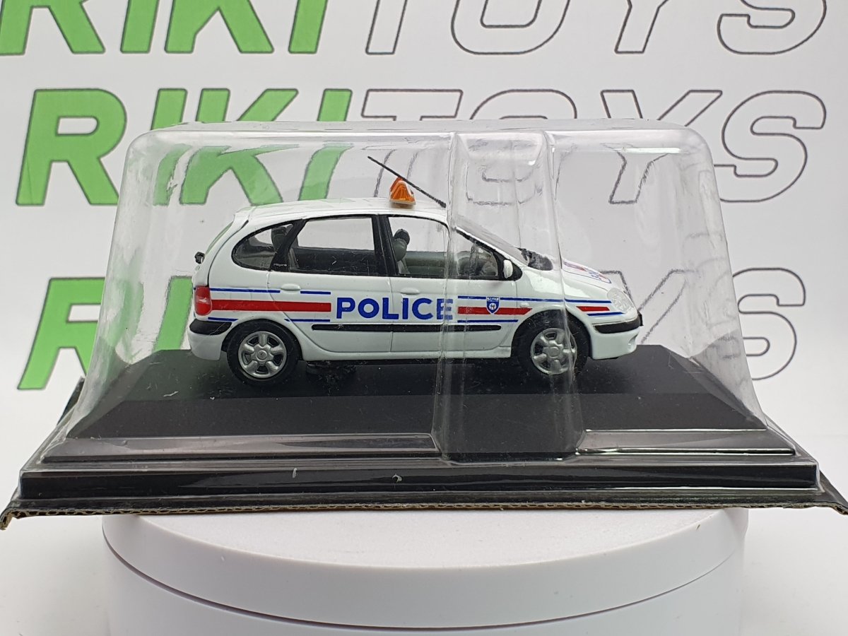 Renault Scenic Police Nationale Edicola 1/43 Bianco 2002 - RikiToys - Edicola