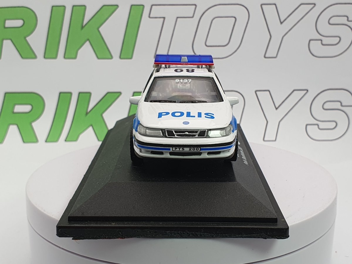Saab 9 S Station Wagon Edicola 1/43 Bianco 2001 - RikiToys - Edicola