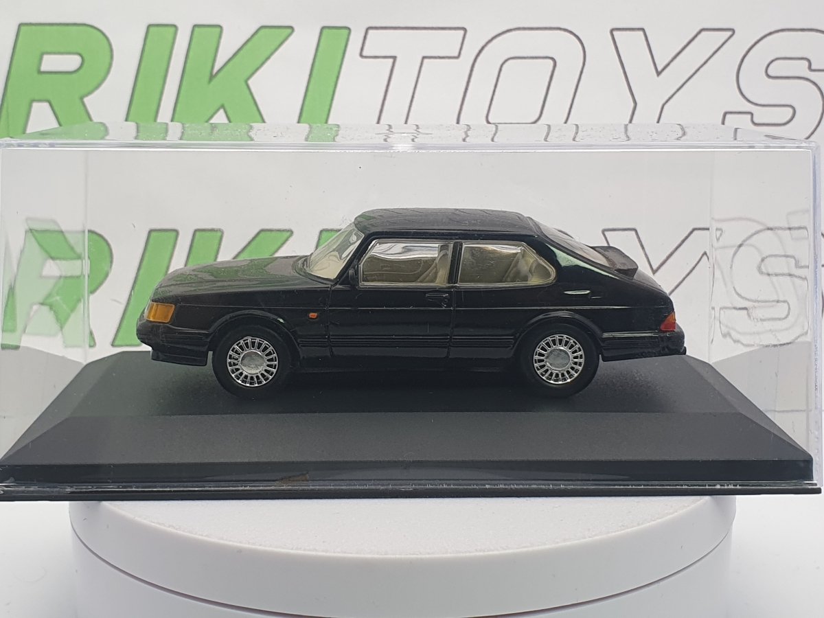 Saab 900 Del Prado 1/43 Nero 1979 - RikiToys - Del Prado