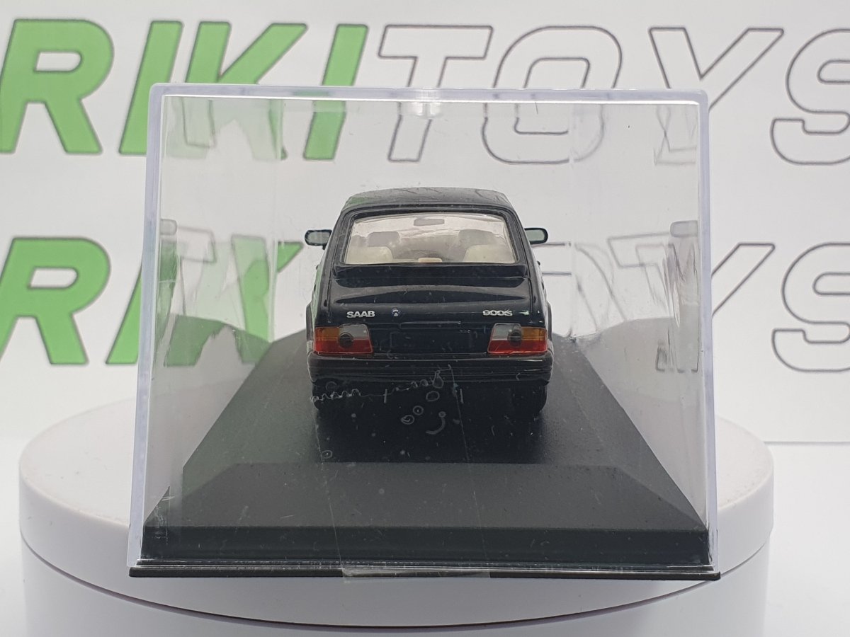 Saab 900 Del Prado 1/43 Nero 1979 - RikiToys - Del Prado