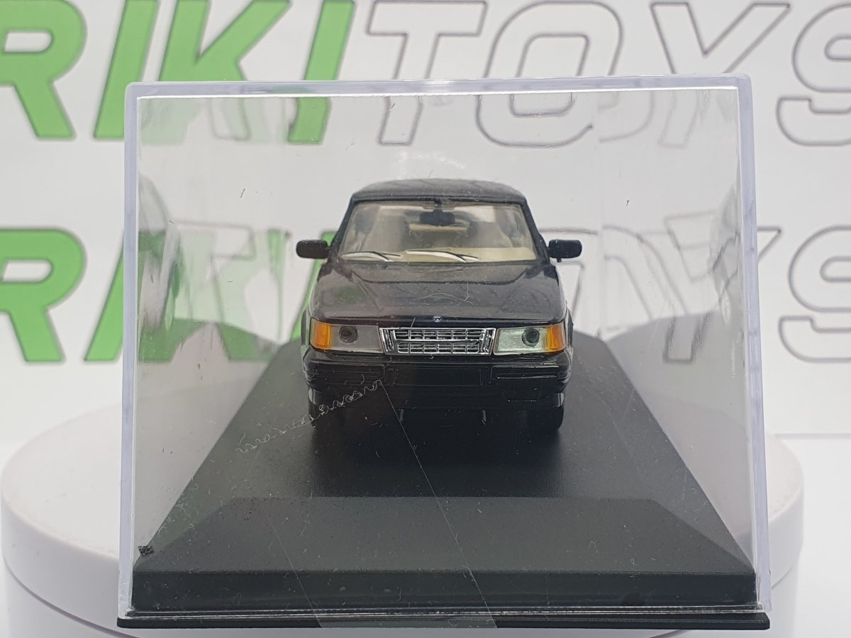 Saab 900 Del Prado 1/43 Nero 1979 - RikiToys - Del Prado