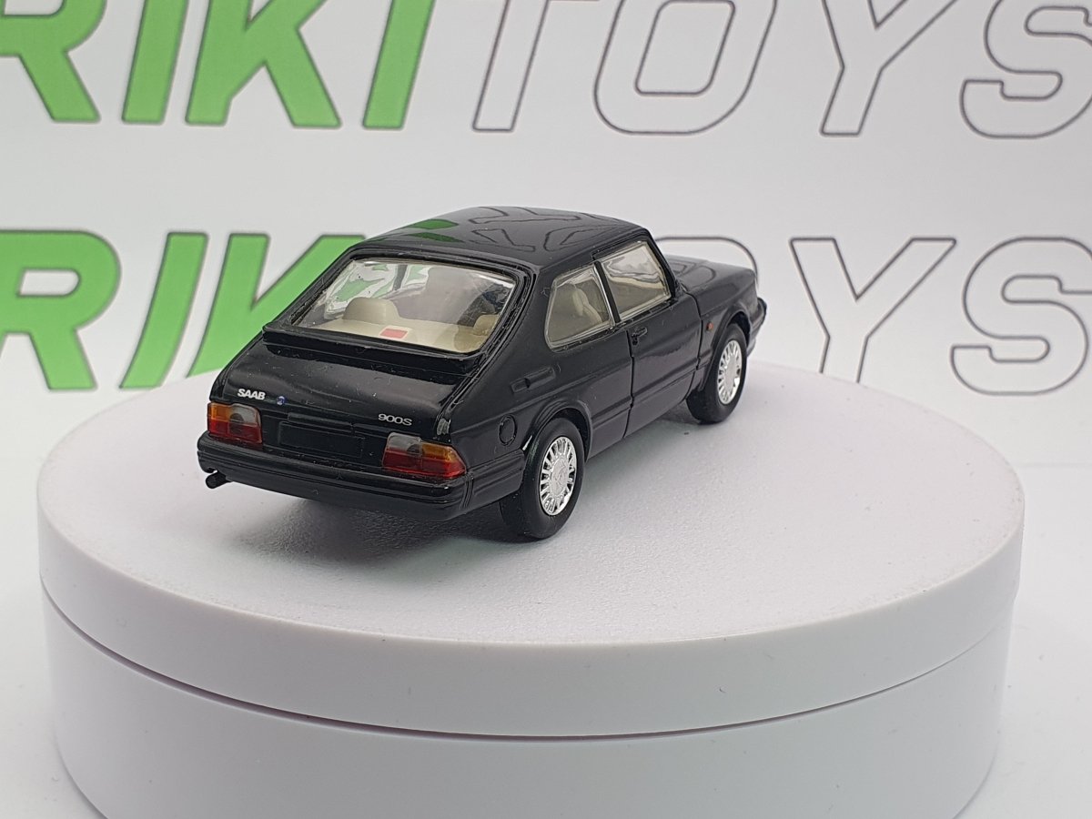 Saab 900 S Del Prado 1/43 Nero 1989 - RikiToys - Del Prado