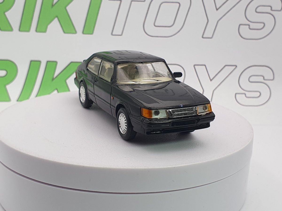Saab 900 S Del Prado 1/43 Nero 1989 - RikiToys - Del Prado