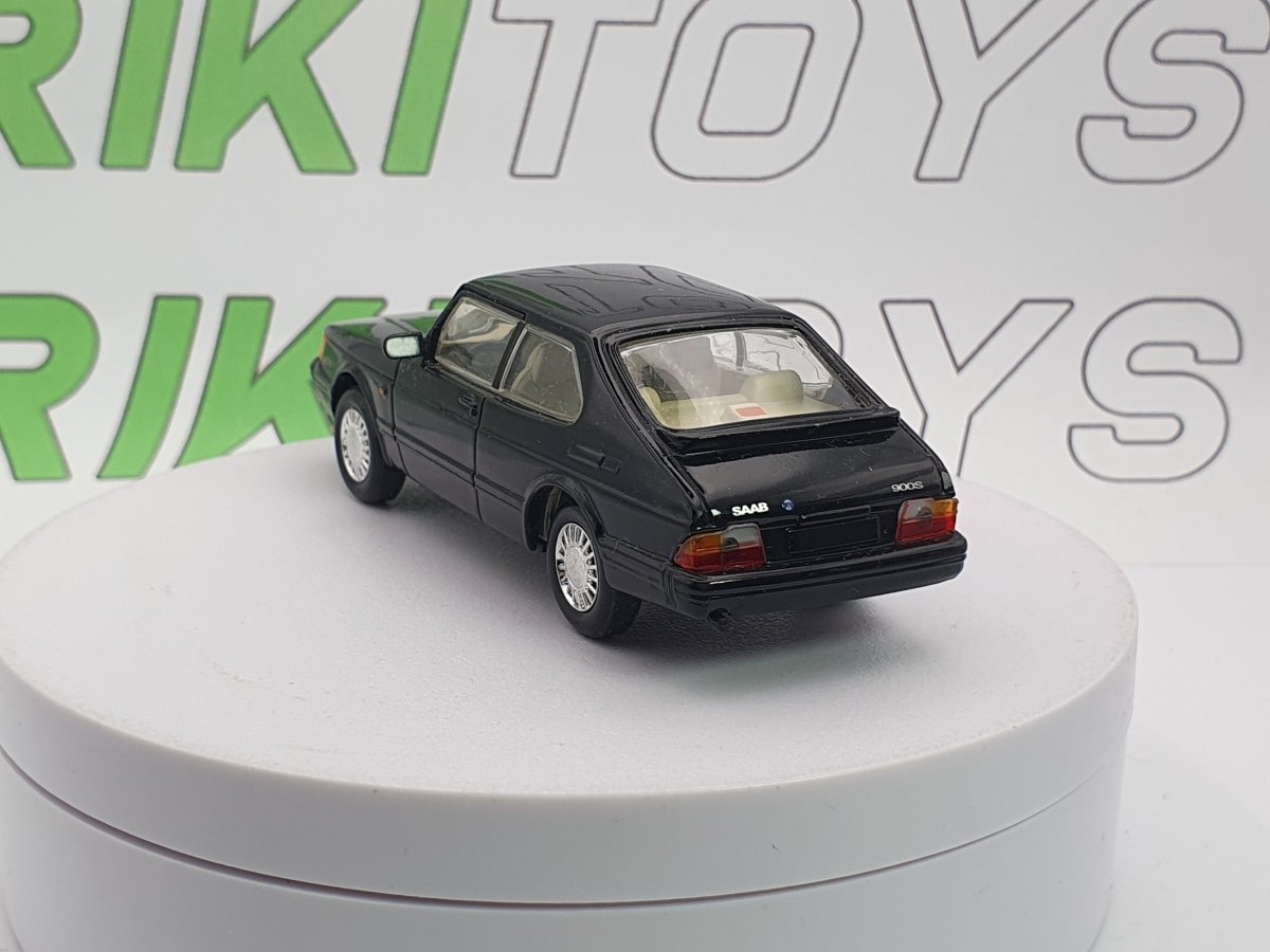 Saab 900 S Del Prado 1/43 Nero 1989 - RikiToys - Del Prado