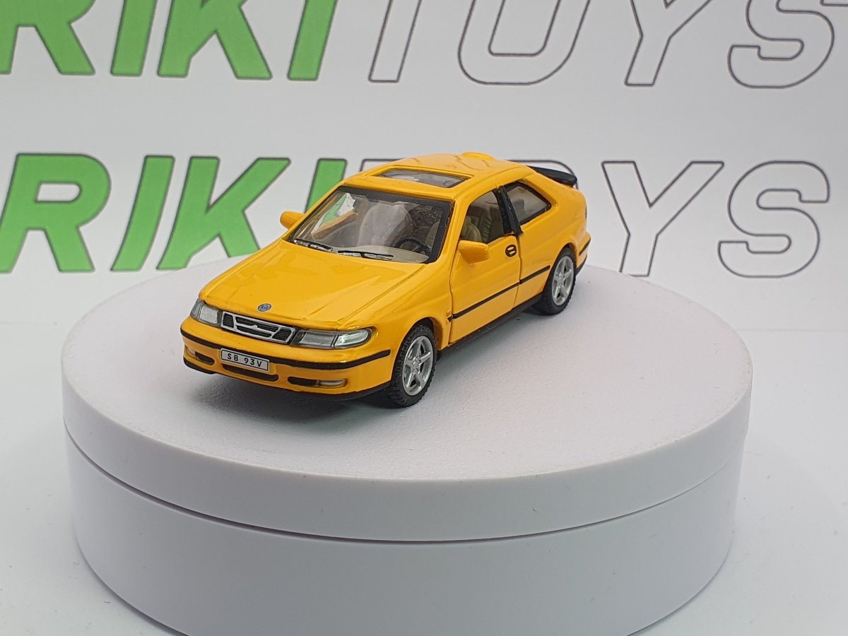 Saab 9.3 Coupé Cararama 1/43 Giallo - RikiToys - Cararama