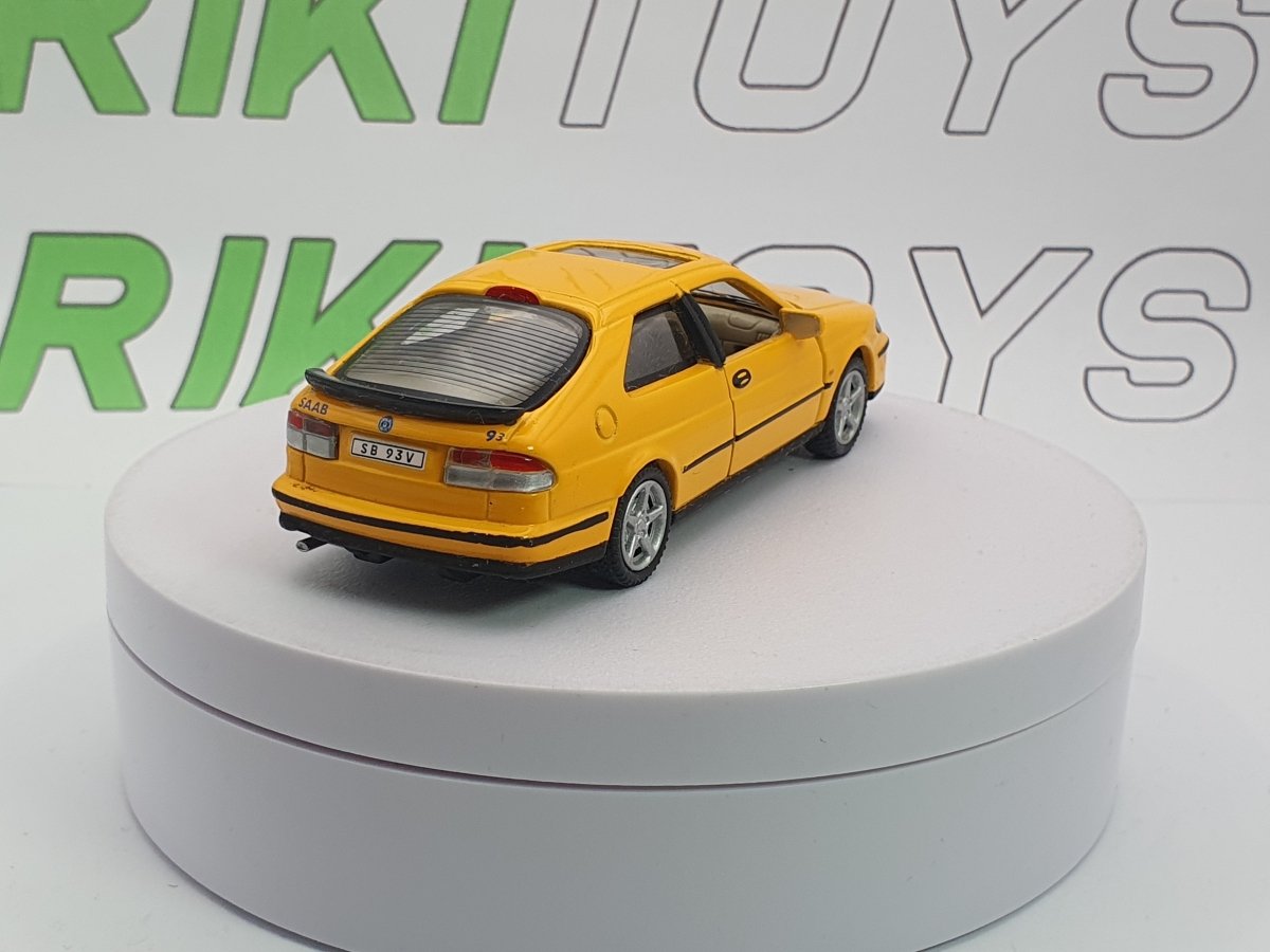 Saab 9.3 Coupé Cararama 1/43 Giallo - RikiToys - Cararama