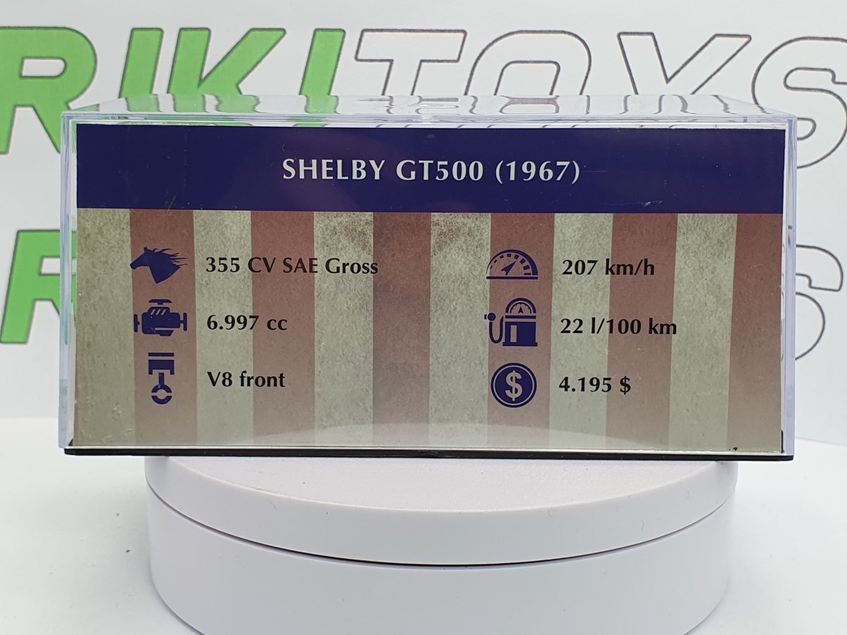 Shelby Cobra GT 500 1967 Edicola 1/43 - RikiToys - Edicola#