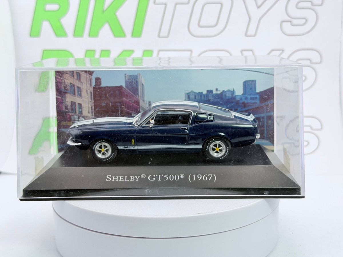 Shelby GT 500 Edicola 1/43 Blu metallizzato 1967 - RikiToys - Edicola