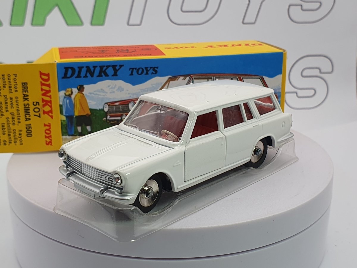 Simca 1500 Break Altaya/Dinky 1/43 Bianco 1963 - RikiToys - Altaya/Dinky