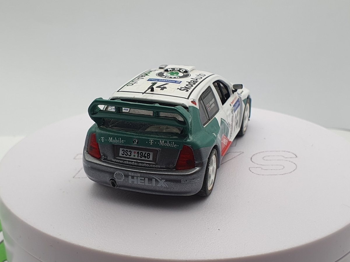 Skoda Fabia WRC Edicola 1/43 - RikiToys - Edicola#