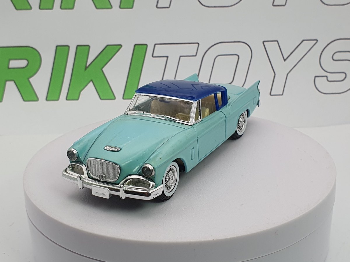 Studebaker Silver Hawk Solido 1/43 Turchese 1957 - RikiToys - Solido#
