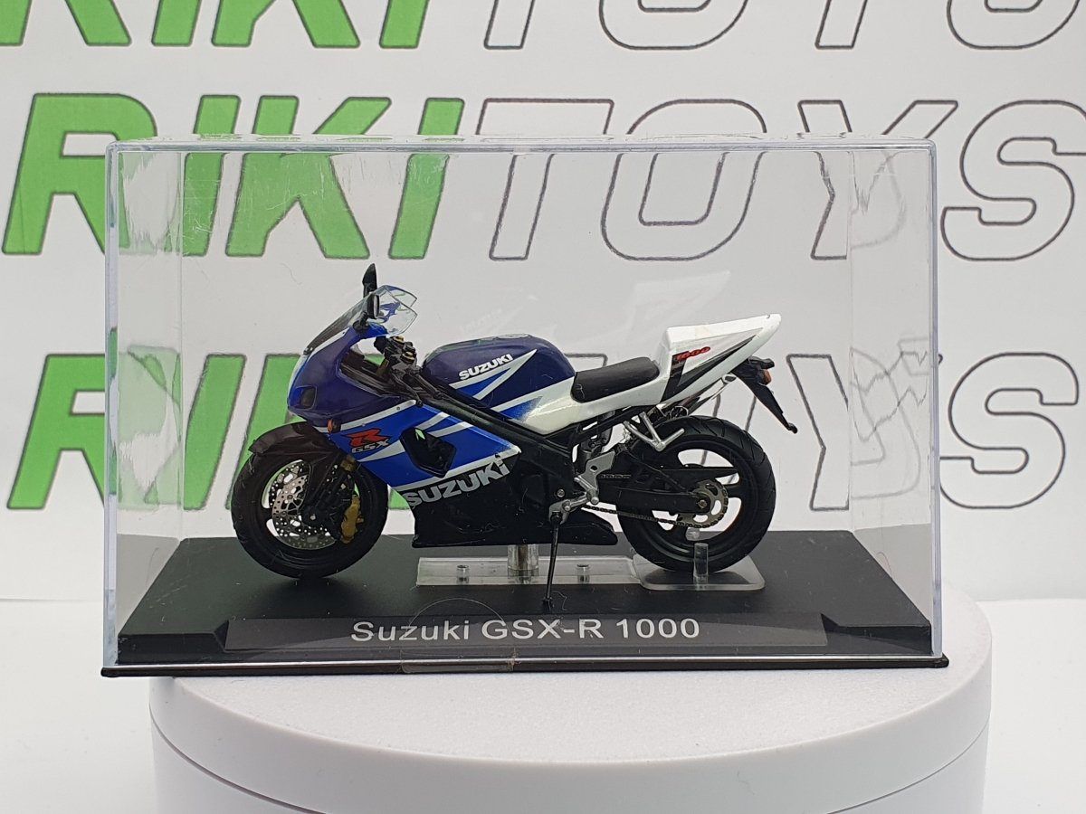 Suzuki GSX - R 1000 Edicola 1/24 Blu - RikiToys - Edicola#