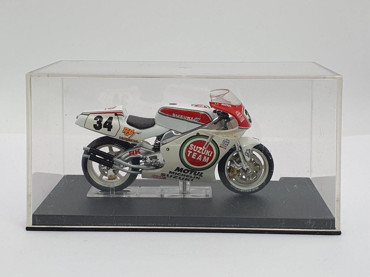 Suzuki RGV 500 Edicola 1/24 Bianco - RikiToys - Edicola#