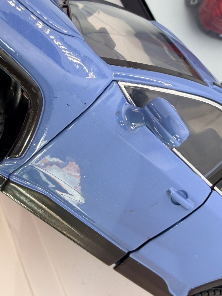 Toyota Rav 4 Kingstoy 1/24 Celeste 2018 - RikiToys - Kingstoy