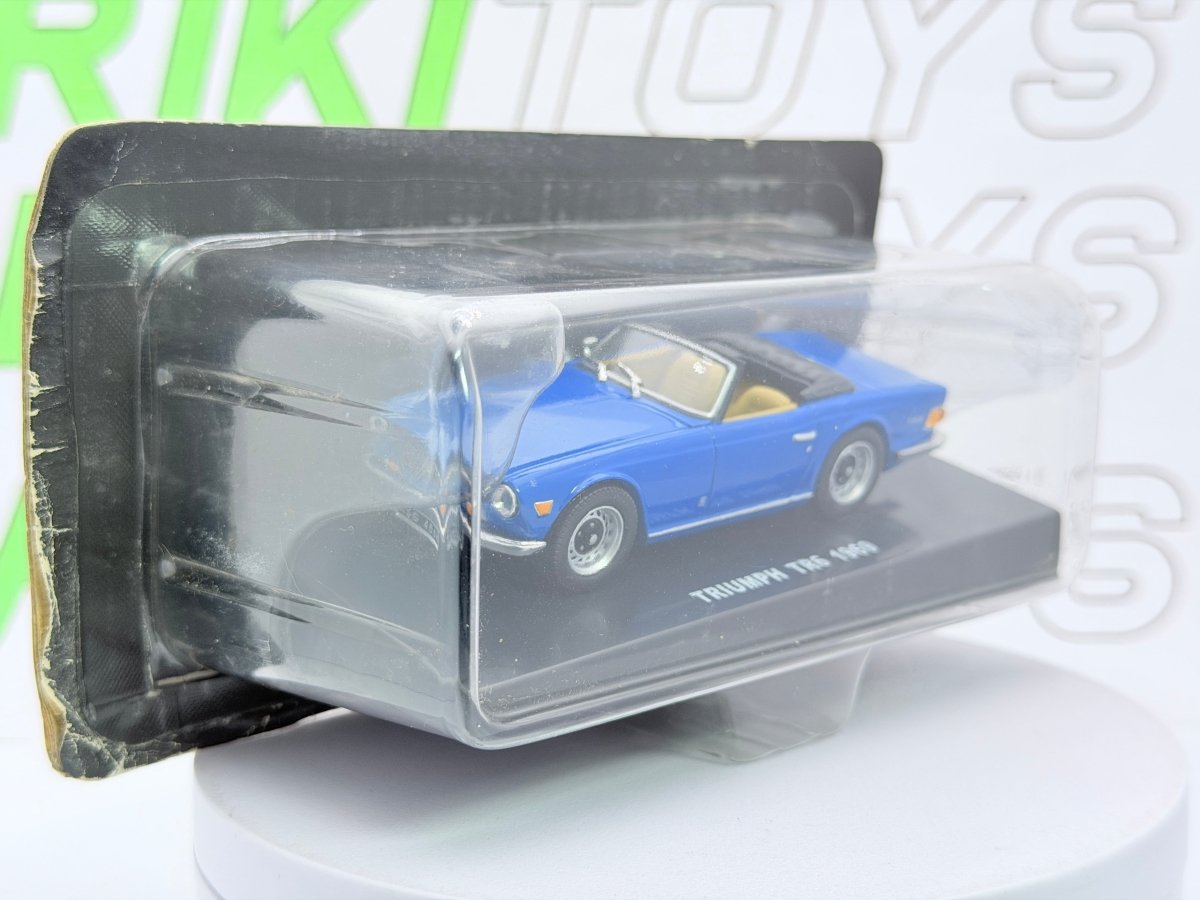 Triumph TR 6 Edicola 1/43 Blu - RikiToys - Edicola