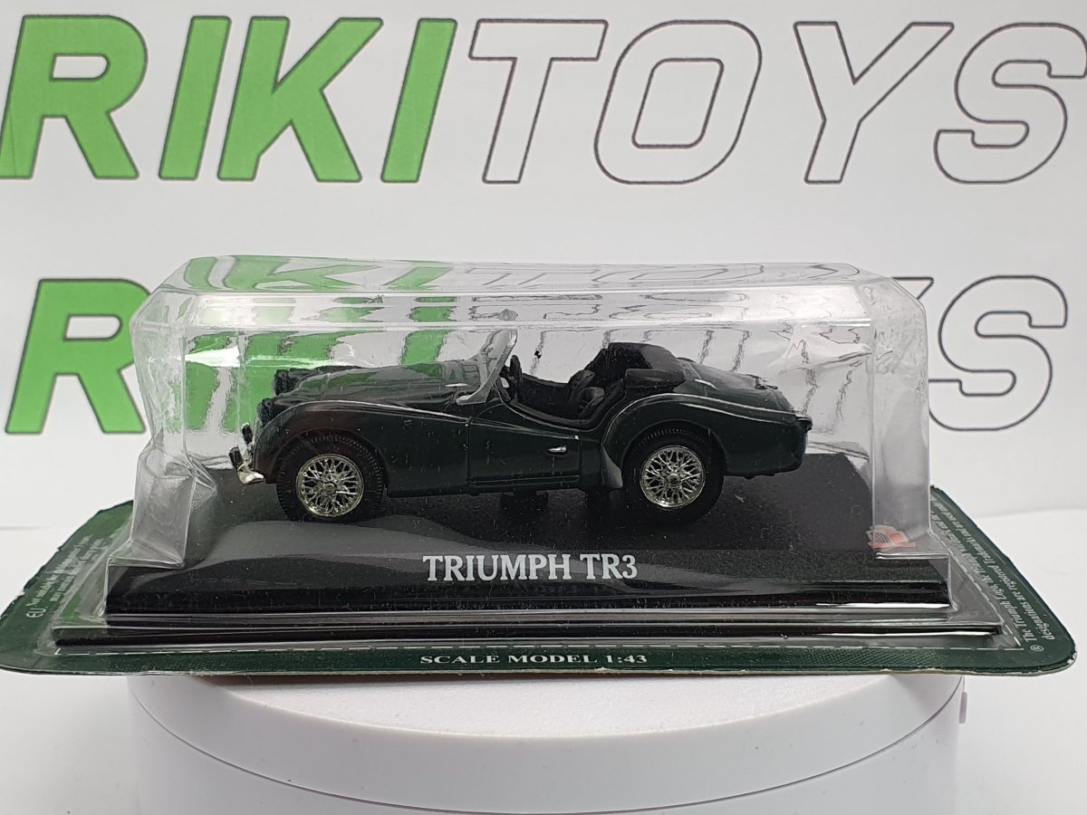 Triumph TR3 Del Prado 1/43 Verde 1997 - RikiToys - Del Prado#