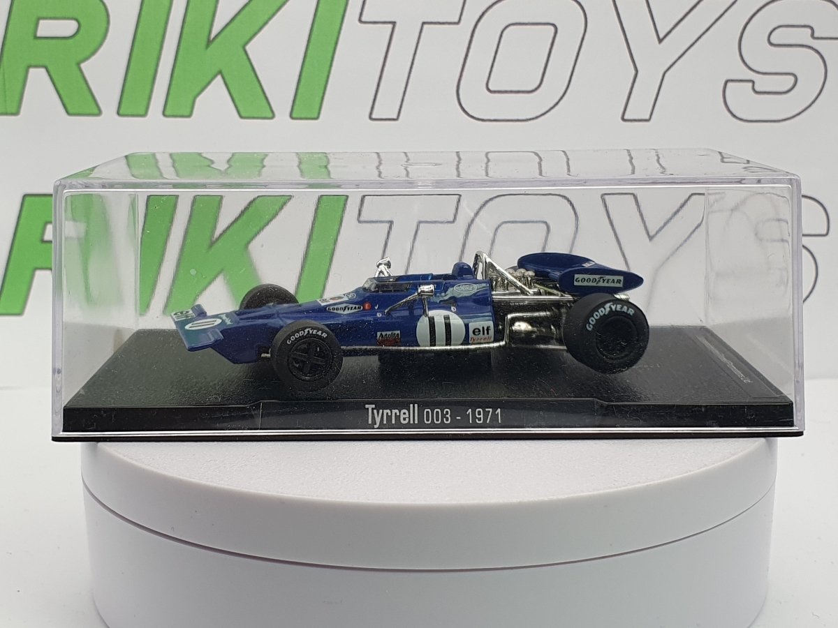 Tyrrel 0,03 Edicola 1/43 Blu - RikiToys - Edicola#