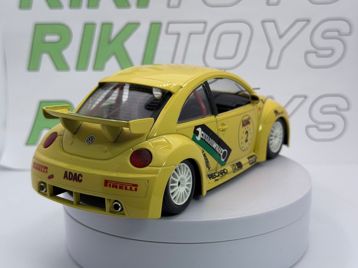 Volkswagen Beetle Cup Burago 1/24 Giallo - RikiToys - Burago