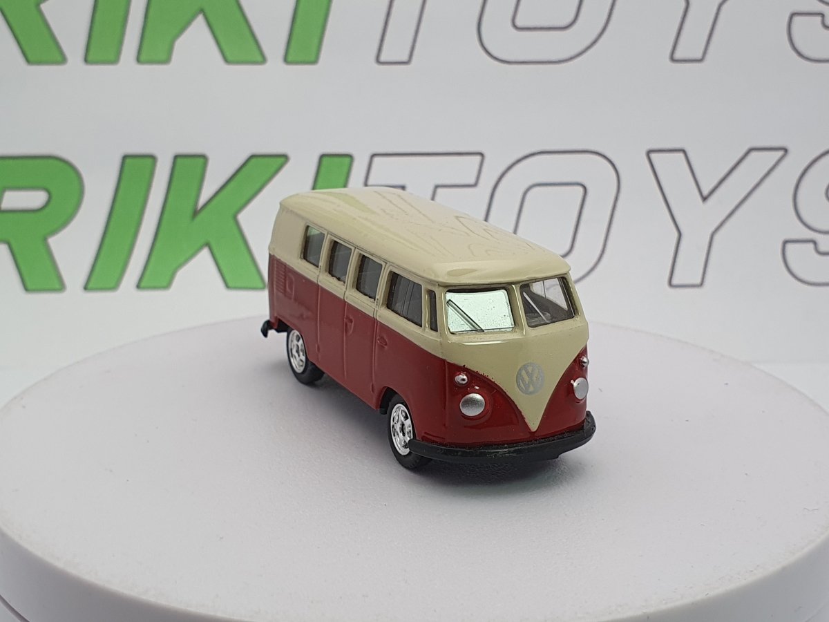 Volkswagen Bulli T 1 Welly 1/55 Rosso 1965 - RikiToys - Welly