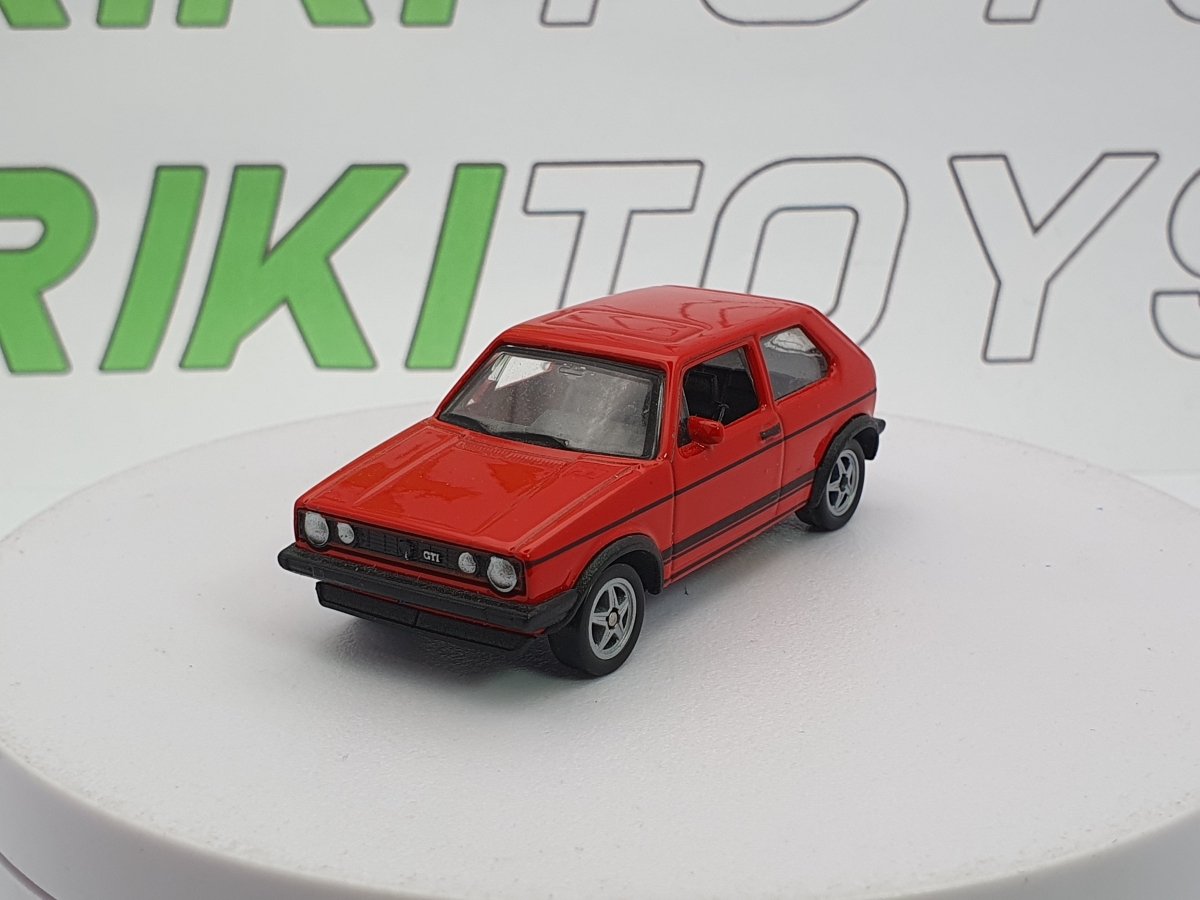 Volkswagen Golf 1 GTI Welly 1/55 Rosso 1981 - RikiToys - Welly