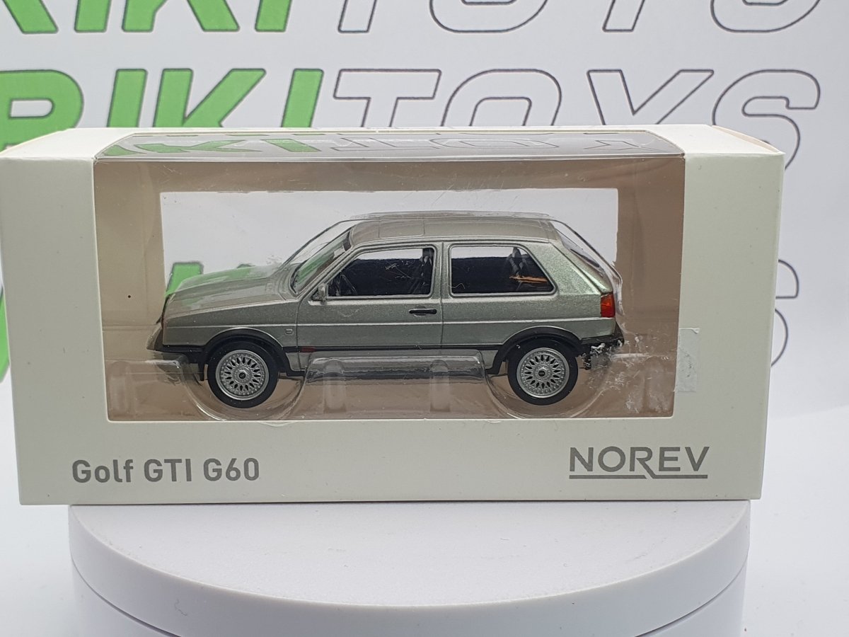 Volkswagen Golf 2 GTI Norev 1/43 Argento 1990 - RikiToys - Norev